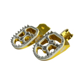 Pedaleira Crf 230f - Crf 250f - Crf 300f Dourado BR Parts