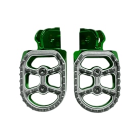 Segunda imagem do produto Pedaleira Crf 230f - Crf 250f - Crf 300f Verde BR Parts