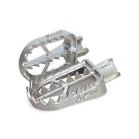 Segunda imagem do produto Pedaleira Crf 300f 4win Hunter Inox Prata