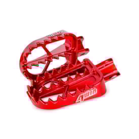 Segunda imagem do produto Pedaleira Crf 300f 4win Hunter Inox Vermelho