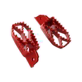 Pedaleira Crf 300f Anker Inox Vermelho