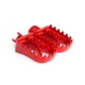 Segunda imagem do produto Pedaleira Crf 300f Biker T-Rex Vermelho