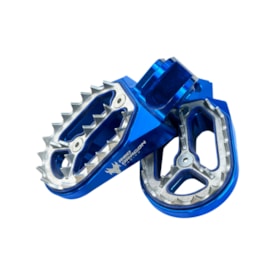 Segunda imagem do produto Pedaleira Gas Gas 125 250 350 450 Mc Mcf 21/22 Azul Red Dragon