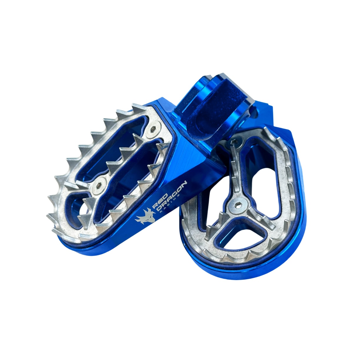 Segunda imagem do produto Pedaleira Husqvarna 150 250 300 350 450 Te Fe 17/23 Red Dragon Azul