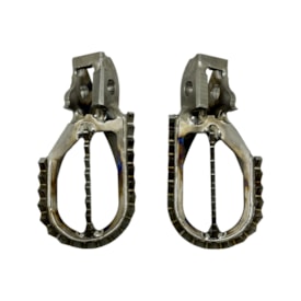 Segunda imagem do produto Pedaleira Klx 450r Rezzy Shark Titânio