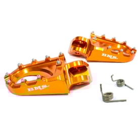 Pedaleira Ktm 06/16 Bms Drop Laranja