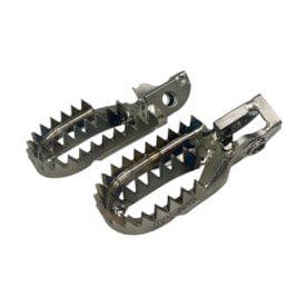 Pedaleira Ktm 125 150 250 350 450 Sx Sxf 16/22 Rezzy Titânio