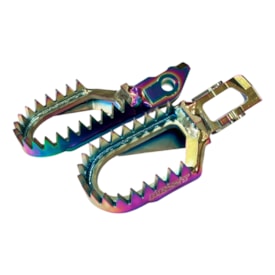 Pedaleira Ktm 125 250 350 450 Sx Sxf 23/26 Cross Rezzy Titânio