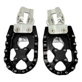 Segunda imagem do produto Pedaleira Ktm 17/22 - Husqvarna 16/22 - Mxf 17/22 Corona Preto