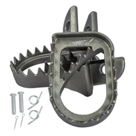 Pedaleira Ktm Exc 17/23 - Excf 17/23 Enduro Amx Dragon Inox com Pino e Mola