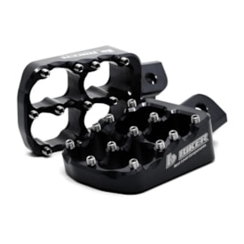 Pedaleira Ktm - Sherco - Husqvarna Biker Alumínio Preto