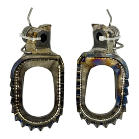 Segunda imagem do produto Pedaleira Kxf 250 04/24 - Kxf 450 06/24 Rezzy Titânio