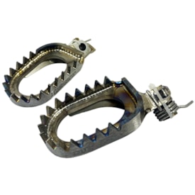 Pedaleira Kxf 250 04/24 - Kxf 450 06/24 Rezzy Titânio