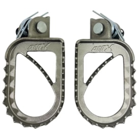 Segunda imagem do produto Pedaleira Ttr 230 Amx Dragon Inox com Pino e Mola