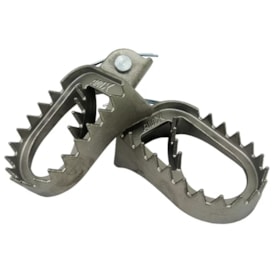 Pedaleira Ttr 230 Amx Dragon Inox com Pino e Mola