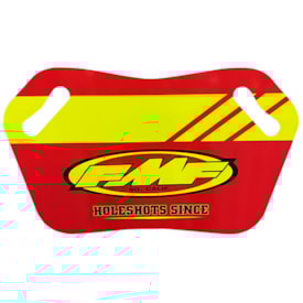 Placa Piloto 5inco Fmf Amarelo Vermelho