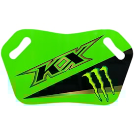 Placa Piloto 5inco Kawasaki KX Verde