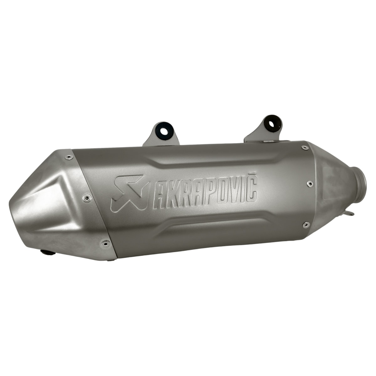 Segunda imagem do produto Ponteira de Escape Ktm 250 350 450 Excf 24/27 Akrapovic Slip On Titanium