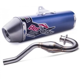 Segunda imagem do produto Ponteira e Curva de Escape Crf 230 Belparts Bhp Inox