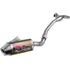 Ponteira e Curva de Escape Crf 230 Belparts Bhp Pro Short Bronze