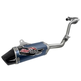 Ponteira e Curva de Escape Crf 230 Belparts Bpa Short Azul