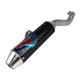 Segunda imagem do produto Ponteira e Curva de Escape Crf 230 Bigbore Brc Preto