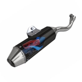 Segunda imagem do produto Ponteira e Curva de Escape Crf 230 Power Brc Preto