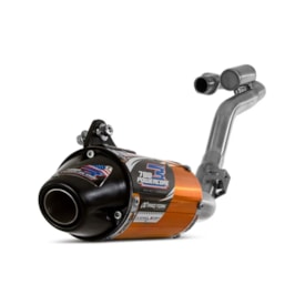 Ponteira e Curva de Escape Crf 230 Protork Powercore 3 Dourado