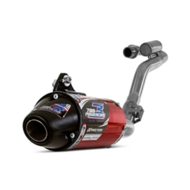 Ponteira e Curva de Escape Crf 230 Protork Powercore 3 Vermelho