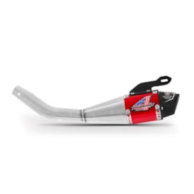 Segunda imagem do produto Ponteira e Curva de Escape Crf 230 Protork Powercore 4 Vermelho