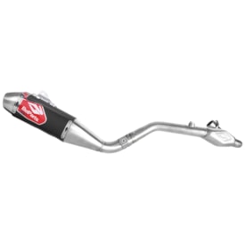 Ponteira e Curva de Escape Crf 250f Belparts Bhp Pro Short Preto