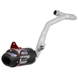 Ponteira e Curva de Escape Crf 250f Protork Powercore 3 Steel Preto