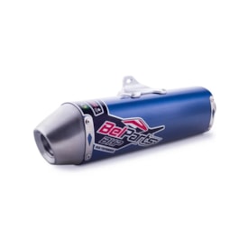 Segunda imagem do produto Ponteira e Curva de Escape Crf 250r 11/13 Belparts Bhp Inox