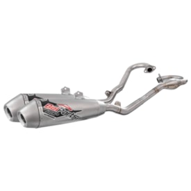 Ponteira e Curva de Escape Crf 250r 250rx 18/21 Duplo Belparts Bhp Pro Inox