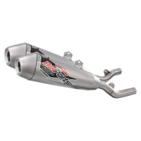 Segunda imagem do produto Ponteira e Curva de Escape Crf 250r 250rx 18/21 Duplo Belparts Bhp Pro Inox