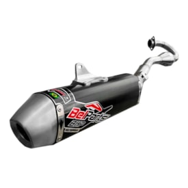 Ponteira e Curva de Escape Crf 250x 04/17 Belparts Bhp Preto