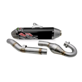 Segunda imagem do produto Ponteira e Curva de Escape Crf 250x 04/17 Belparts Bhp Preto