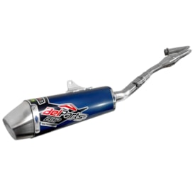 Ponteira e Curva de Escape Crf 450x 05/17 Belparts Bhp Azul