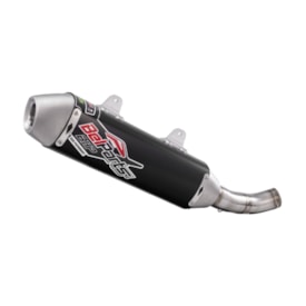 Segunda imagem do produto Ponteira e Curva de Escape Ktm 250 Sxf 07/12 Belparts Bhp Preto