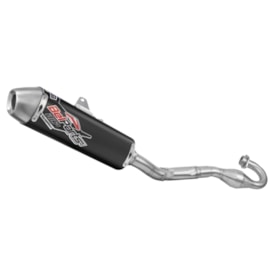 Ponteira e Curva de Escape Kxf 250 17/20 Belparts Bhp Preto