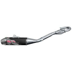 Segunda imagem do produto Ponteira e Curva de Escape Kxf 250 21/24 Belparts Bhp Pro Preto