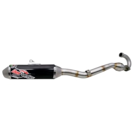 Segunda imagem do produto Ponteira e Curva de Escape Kxf 450 12/15 Belparts Bhp Preto