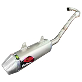 Segunda imagem do produto Ponteira e Curva de Escape Mxf 270f Belparts Bhp Inox