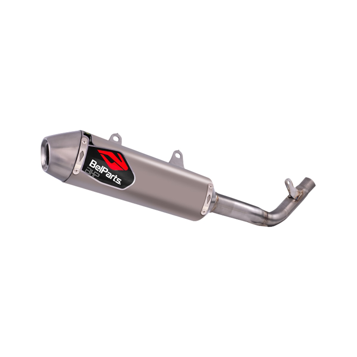 Segunda imagem do produto Ponteira e Curva de Escape Mxf 270fi 25/26 Belparts Bhp Inox
