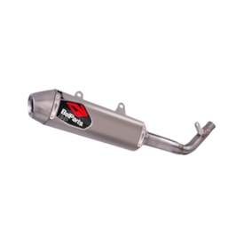 Segunda imagem do produto Ponteira e Curva de Escape Mxf 270fi 25/26 Belparts Bhp Inox