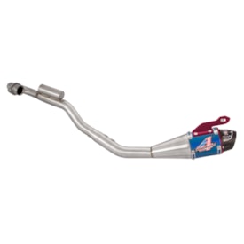 Segunda imagem do produto Ponteira e Curva de Escape Protork Crf 150f 12/18 Powercore 4 Azul
