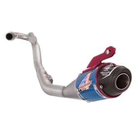 Ponteira e Curva de Escape Protork Crf 150f 12/18 Powercore 4 Azul