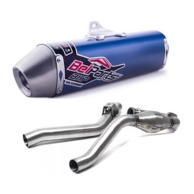 Ponteira e Curva de Escape Rmz 250 13/18 Belparts Bhp Inox