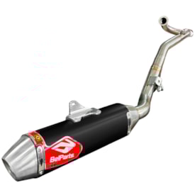 Ponteira e Curva de Escape Sahara 300 24/25 - Tornado 300 Belparts Bhp Power-V Preto