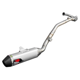 Ponteira e Curva de Escape Sahara 300 24/25 - Tornado 300 Belparts Bhp Silver Series